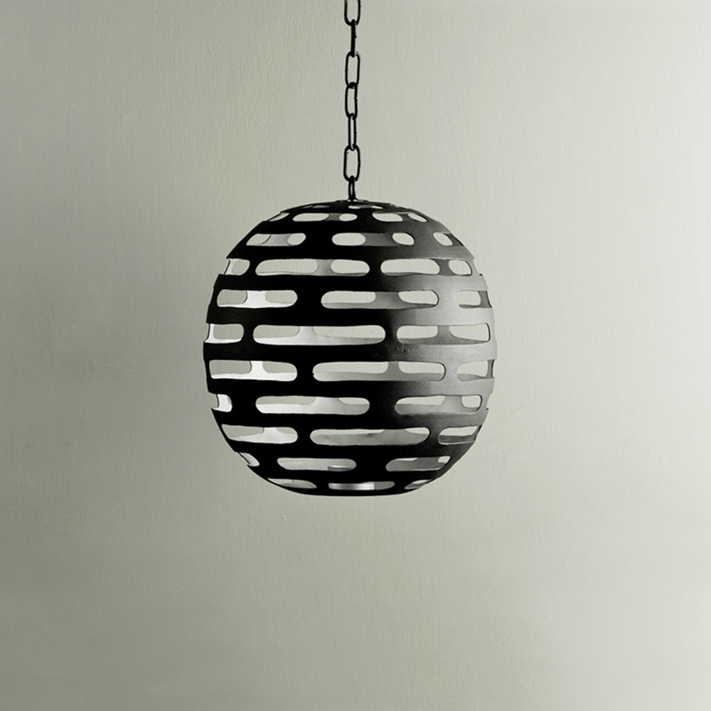 Large Hanging Globe (Silver)