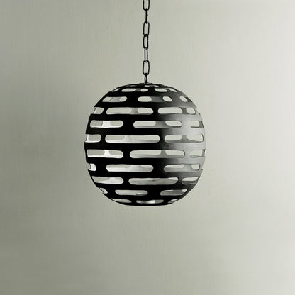 Large Hanging Globe (Silver)