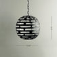 Large Hanging Globe (Silver)